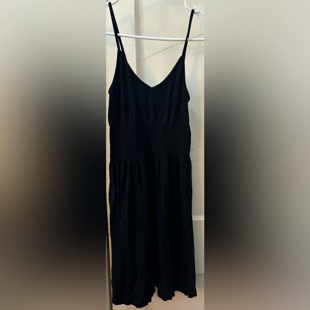 Black seamless dress one size fits all Dynamic brand